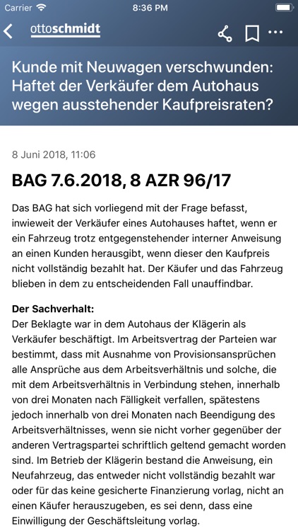 Aktuelle Urteile screenshot-3