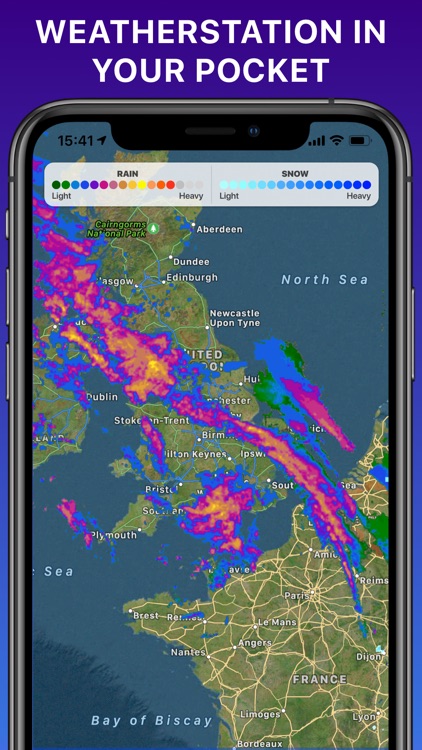 RAIN RADAR °- sky weather NOAA screenshot-5