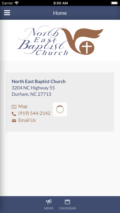 North East Baptist, Durham NC screenshot 2