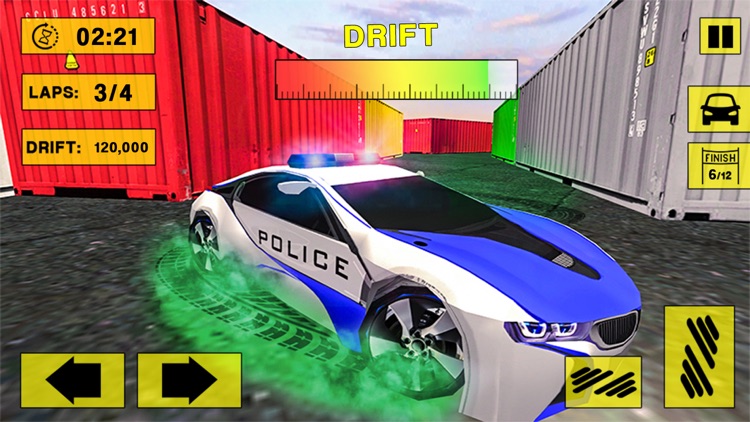 City Police Car Drifting 3D