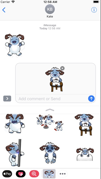 Abominable Snowball Stickers