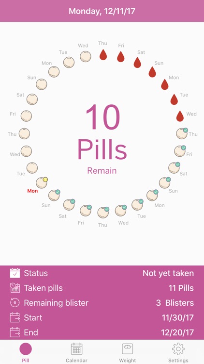 BC Pill Reminder