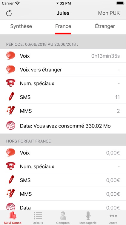 Mon compte pour Free Mobile