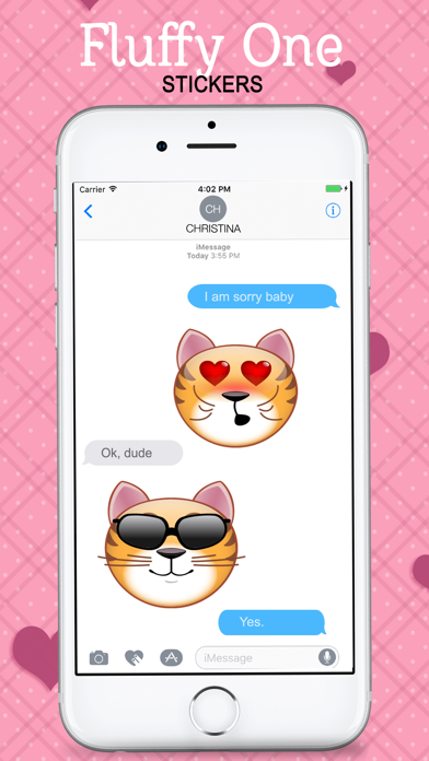 Fluffy Ones Stickers screenshot 4