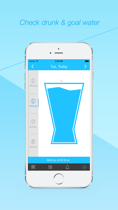 Water Alert – Drinking Water Reminder and Tracker Screenshot 1