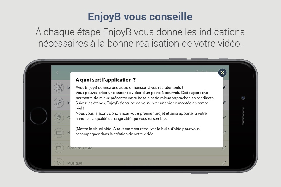 EnjoyB app screenshot 3