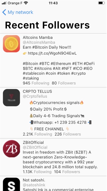 Stats + for Twitter - Unfollow screenshot-5