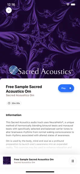 Game screenshot Sacred Acoustics hack