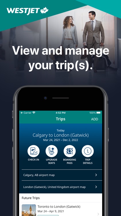 WestJet screenshot-5