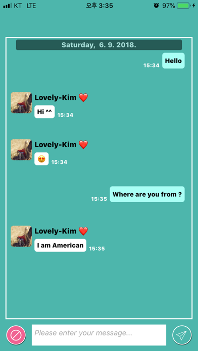 Loveis-러브이즈,채팅 screenshot 3