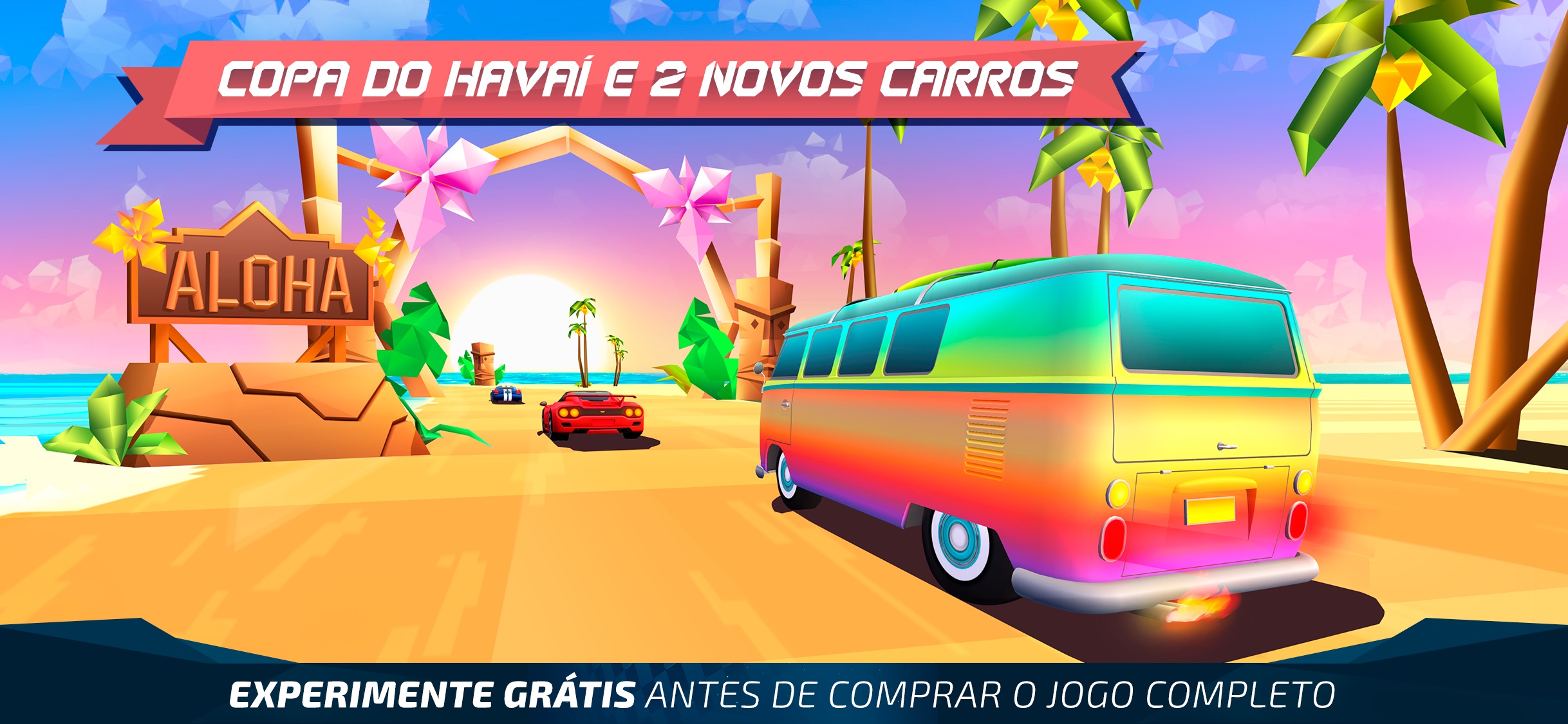 Screenshot do app Horizon Chase - World Tour