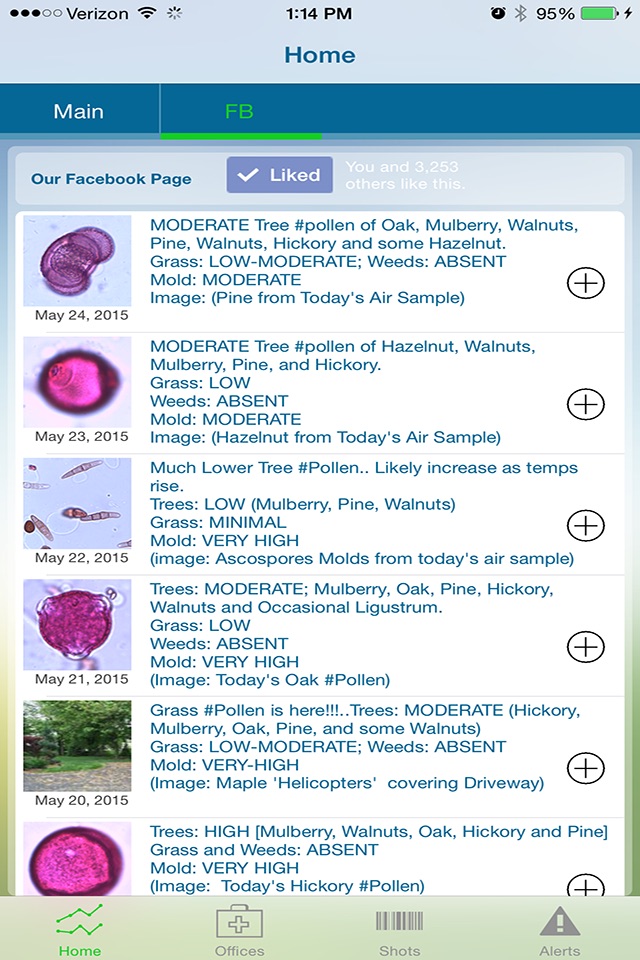 Allergy Pollen Count screenshot 2