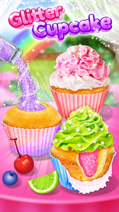 How to cancel & delete Glitter Cupcake Desserts from iphone & ipad 4