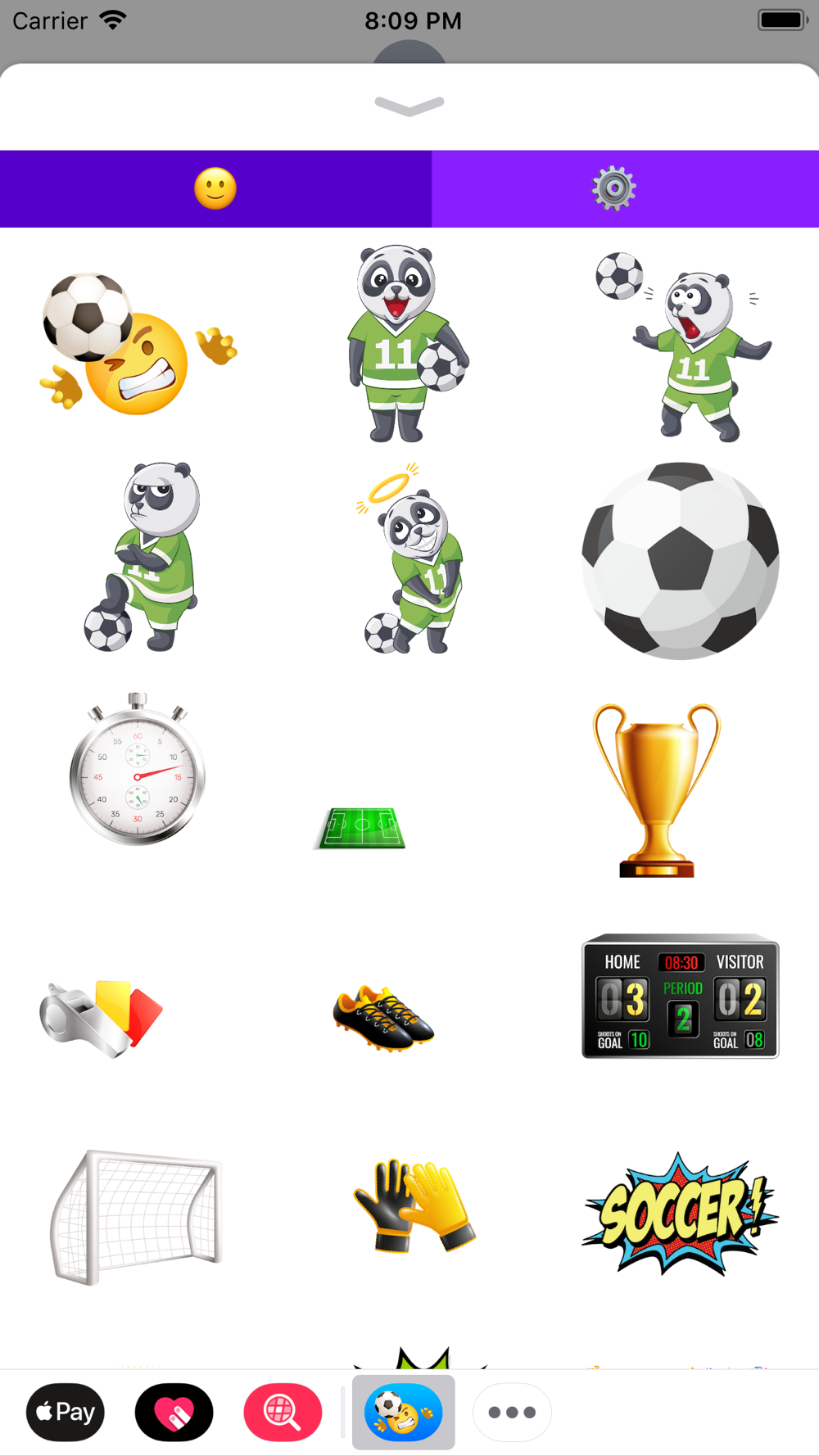 Soccer Emoji Stickers Free Download App For Iphone Steprimo Com