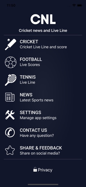 CNL - Cricket News & Line(圖1)-速報App