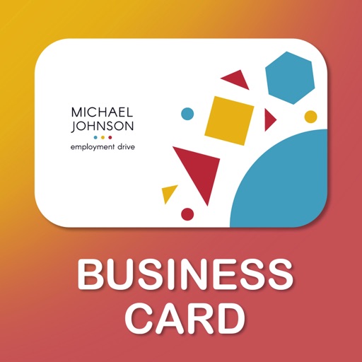 Business Cards Creator + Maker Icon