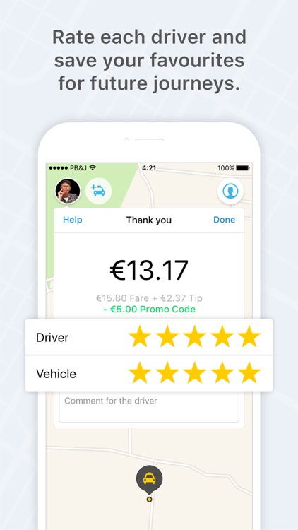 mytaxi – Book taxis in one tap