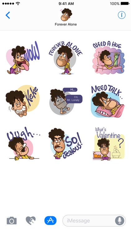 Forever Alone - Sticker