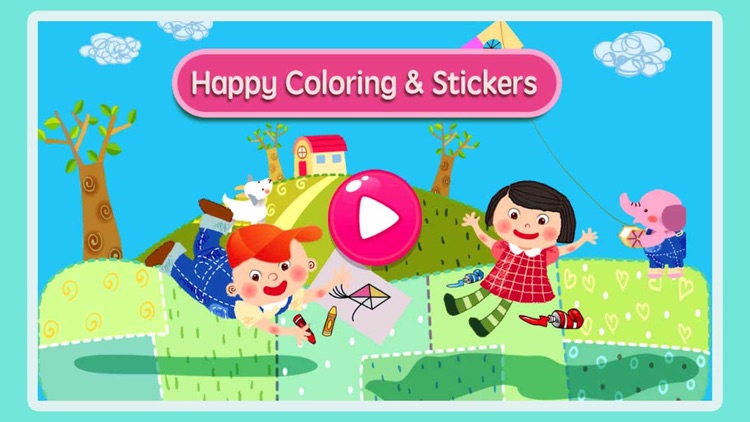 Coloring & Stickers World ABC