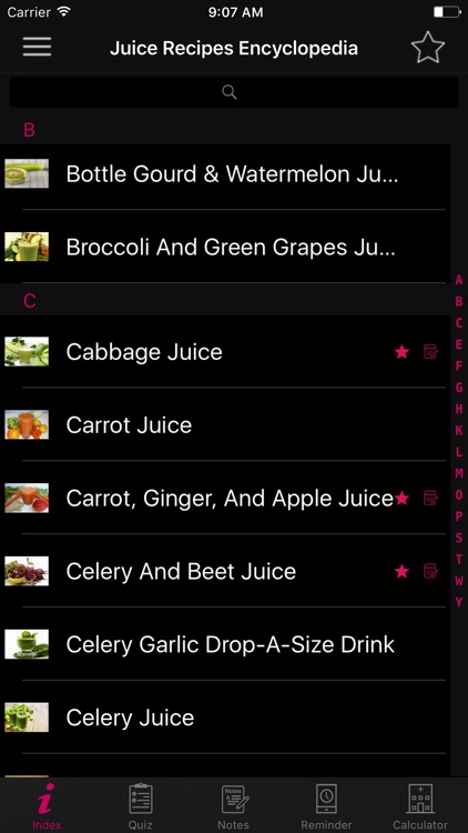 Juice Recipes Encyclopedia screenshot-5