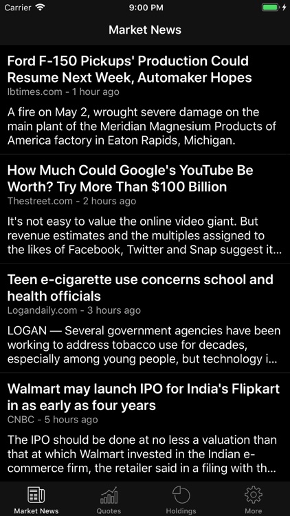 Stocks Widget and Portfolio screenshot-6