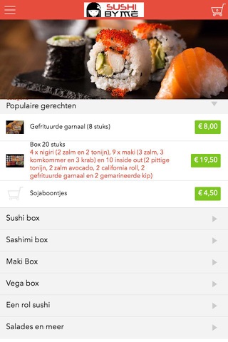 Sushi By Me Deventer screenshot 2