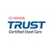 Trust Trade-In Sales App is equipped with complete features such as online booking, car valuation by Toyota Trust and real time status update