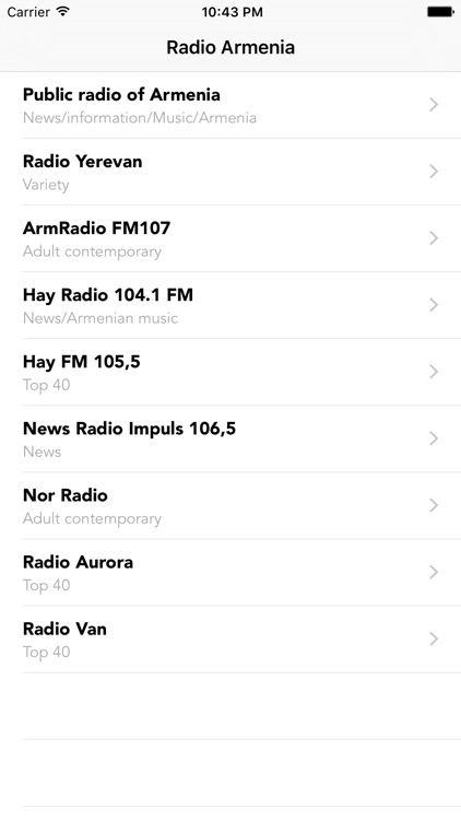 Armenian Radios Music News screenshot-4