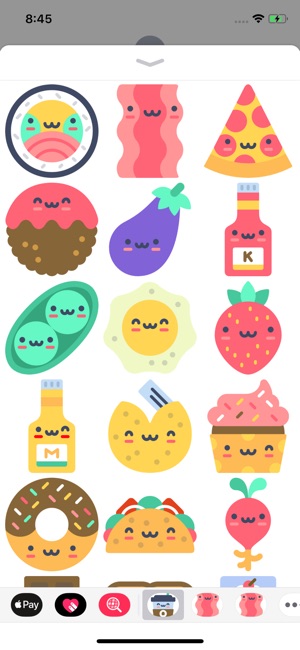 Super Cute Food Stickers(圖3)-速報App