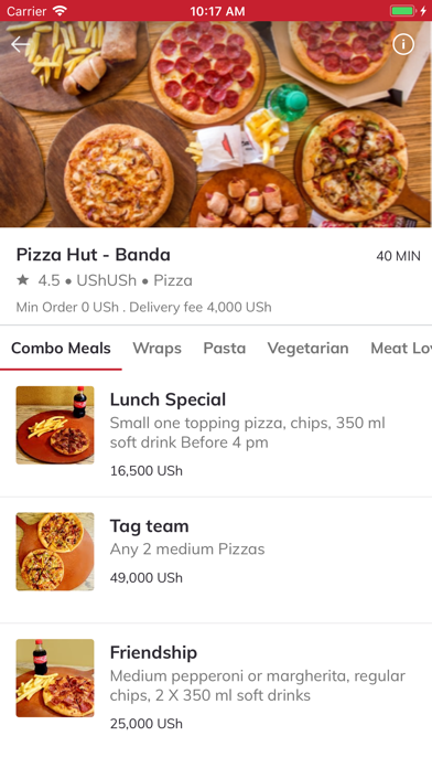 Pizza Hut Delivery - Uganda screenshot 2