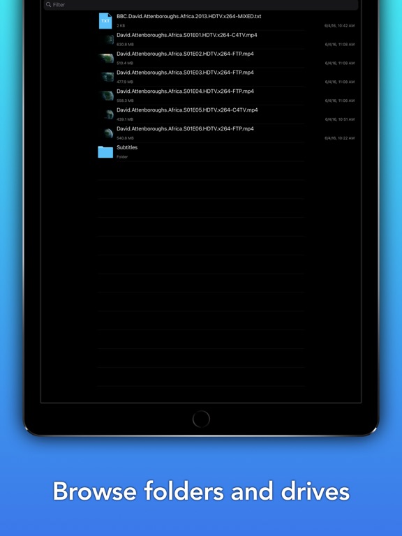 File Explorer & Player [Pro] Screenshots
