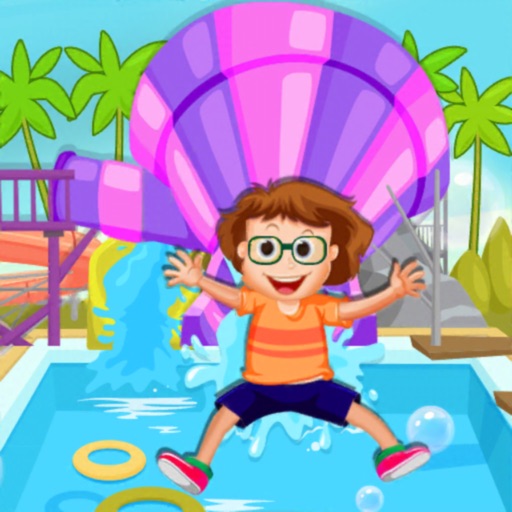 水上水上乐园游戏logo