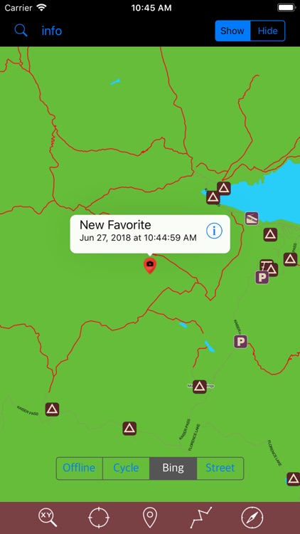 Sierra National Forest – GPS screenshot-4