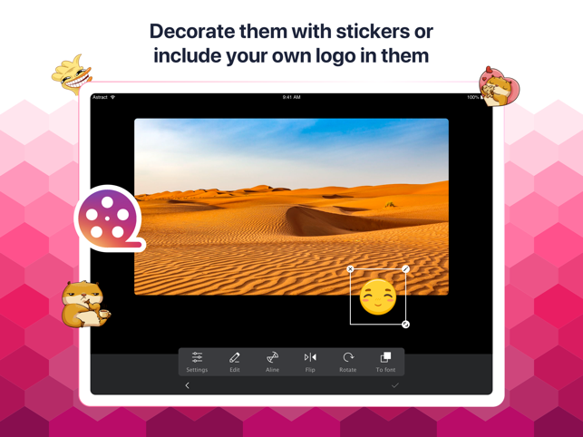 ‎CutStory Stories video editor Screenshot