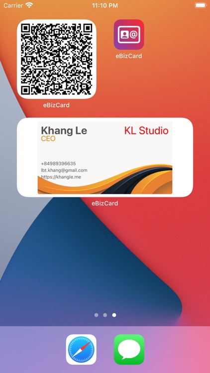 Contactless Business Card Pro screenshot-0