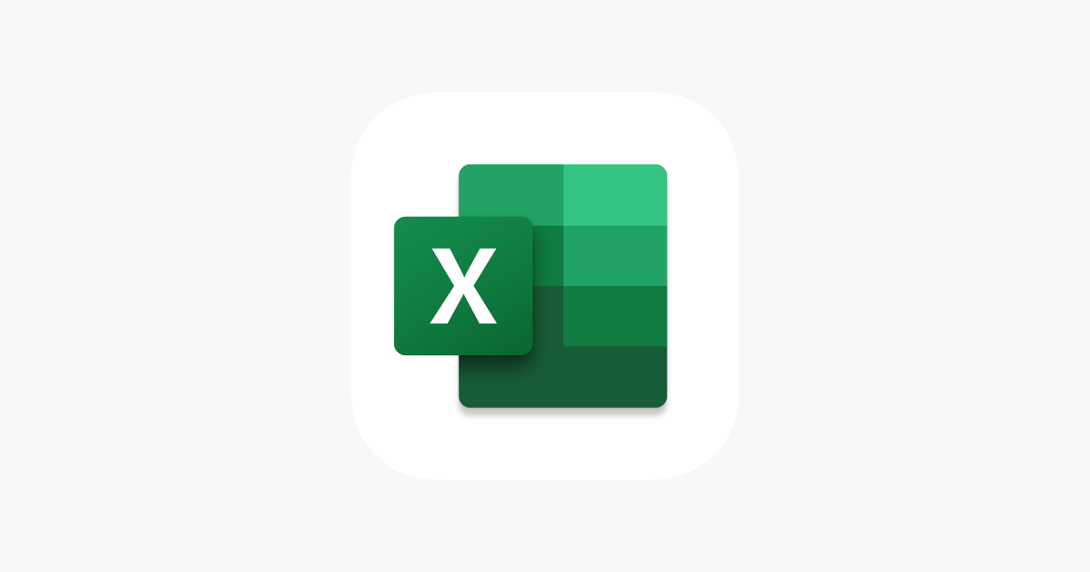 Microsoft Excel をapp Storeで