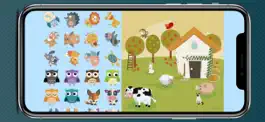 Game screenshot Animals stickers book 2D kids mod apk