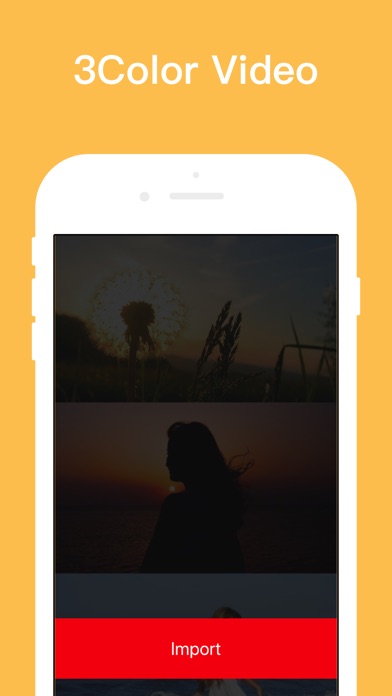 3Color Video-Video Editor image #1