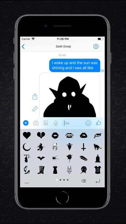 Goth Emoji screenshot-3