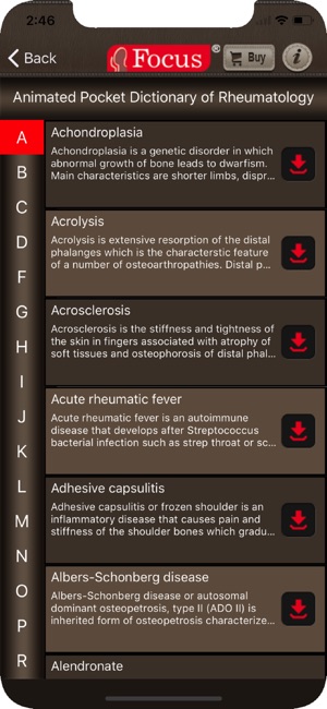 Rheumatology Dictionary(圖2)-速報App