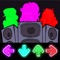 Music Battle Shadow is a relaxing game with funky music can make you play all day