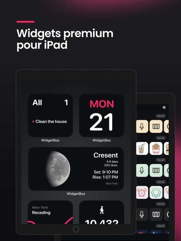 WidgetBox: Widget & Raccourcis WidgetBox: Widget & Raccourcis