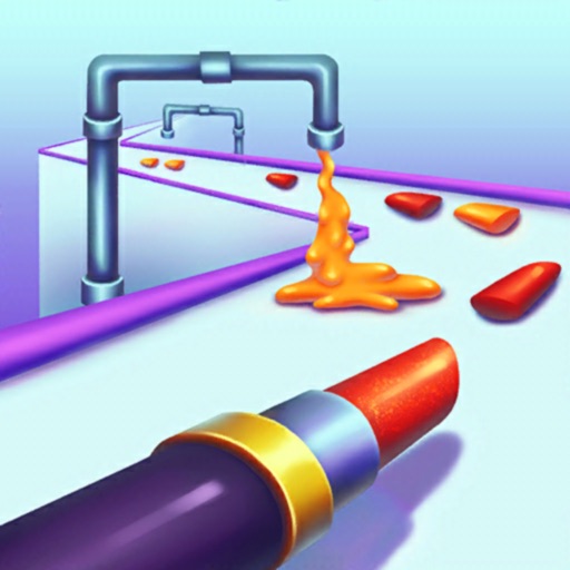 Lipstick Stack 3D Icon