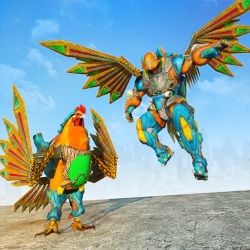 Hen Robot Transform Hero