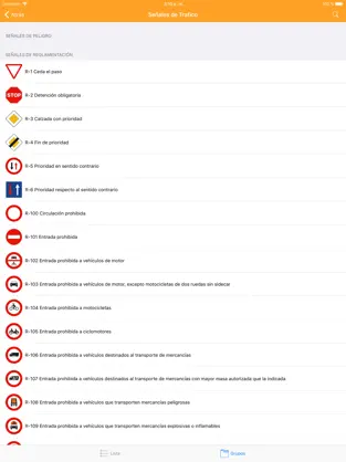 Captura de Pantalla 5 Señales de Trafico de la DGT iphone
