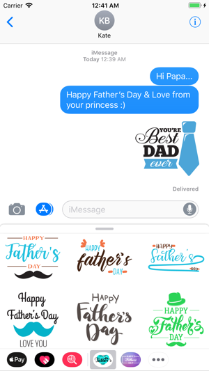 Father's Day Sticker Pack App(圖2)-速報App