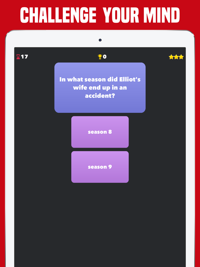 Quiz for Law and Order Trivia