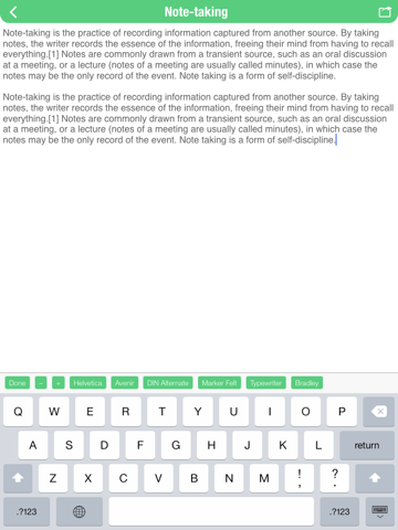 Notepad Tool - náhled