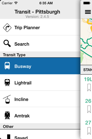 Transit Tracker - Pittsburgh screenshot 2