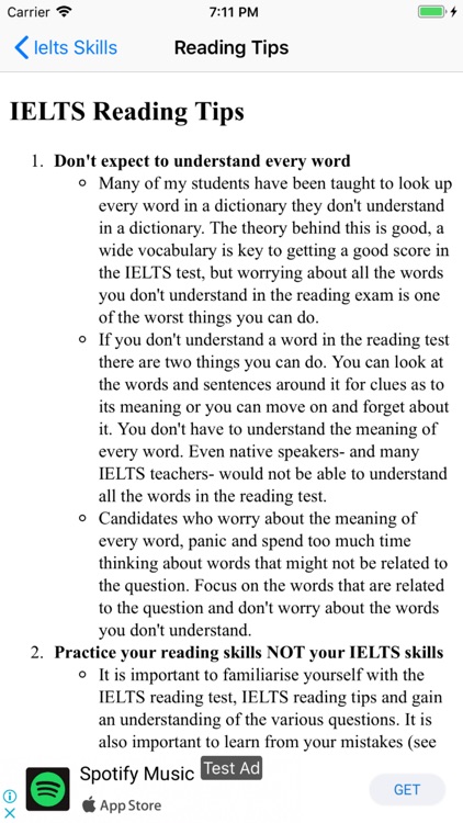 Ielts Preparation Practice Tip screenshot-7